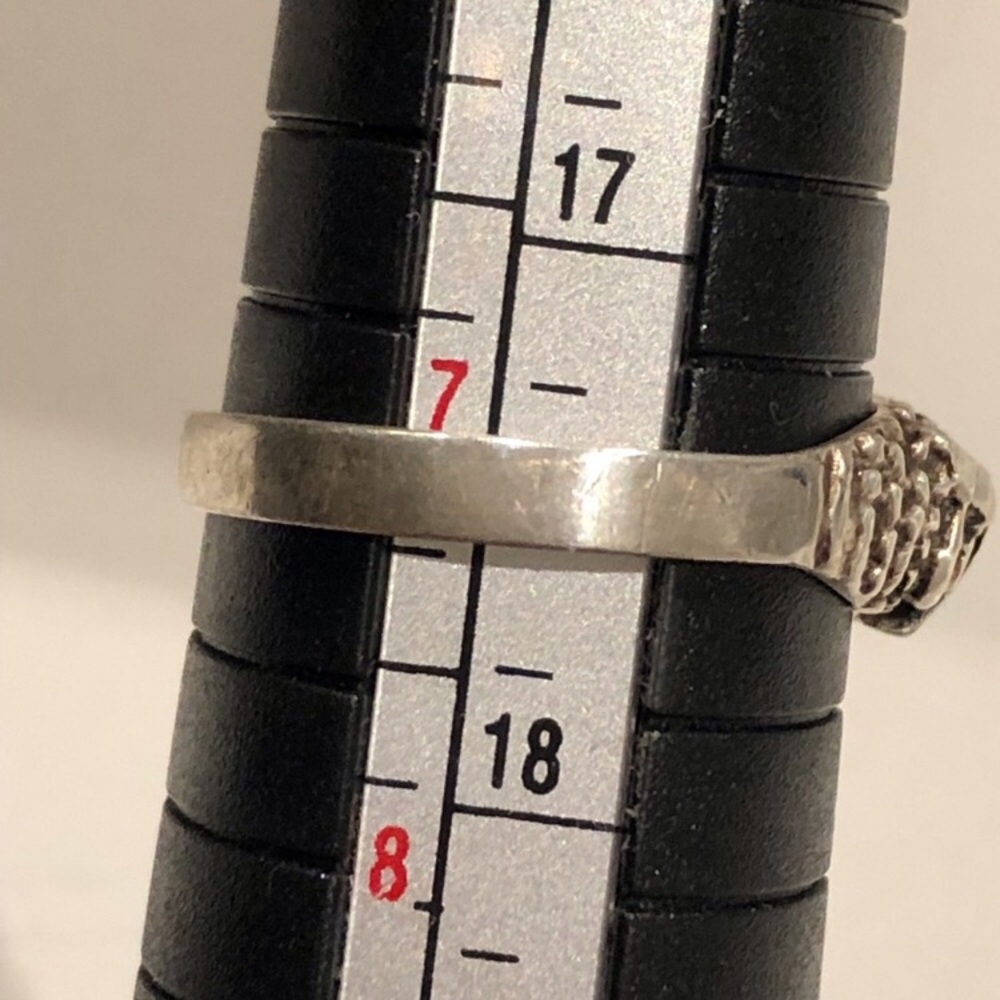 Sterling 925 Owl Eyes Ring - Picture 7 of 7